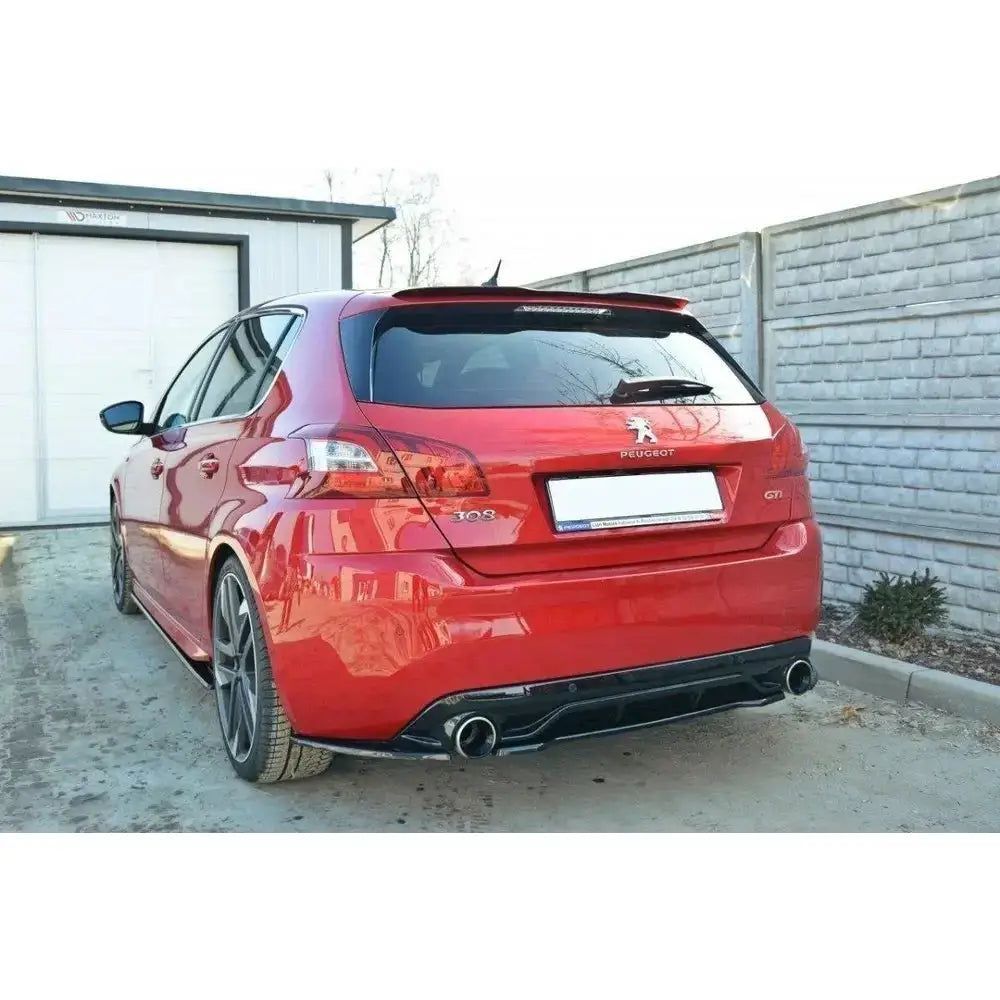 Sentersplitter Bak Peugeot 308 Ii Gti (without Vertical Bars) - 2