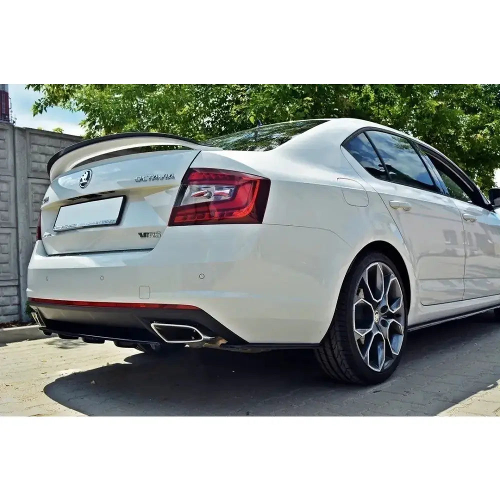 Sentersplitter Bak Skoda Octavia Iii Rs Facelift - 3