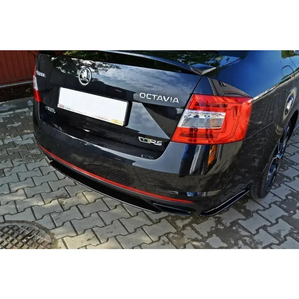 Sentersplitter Bak Skoda Octavia Iii Rs Facelift - 5