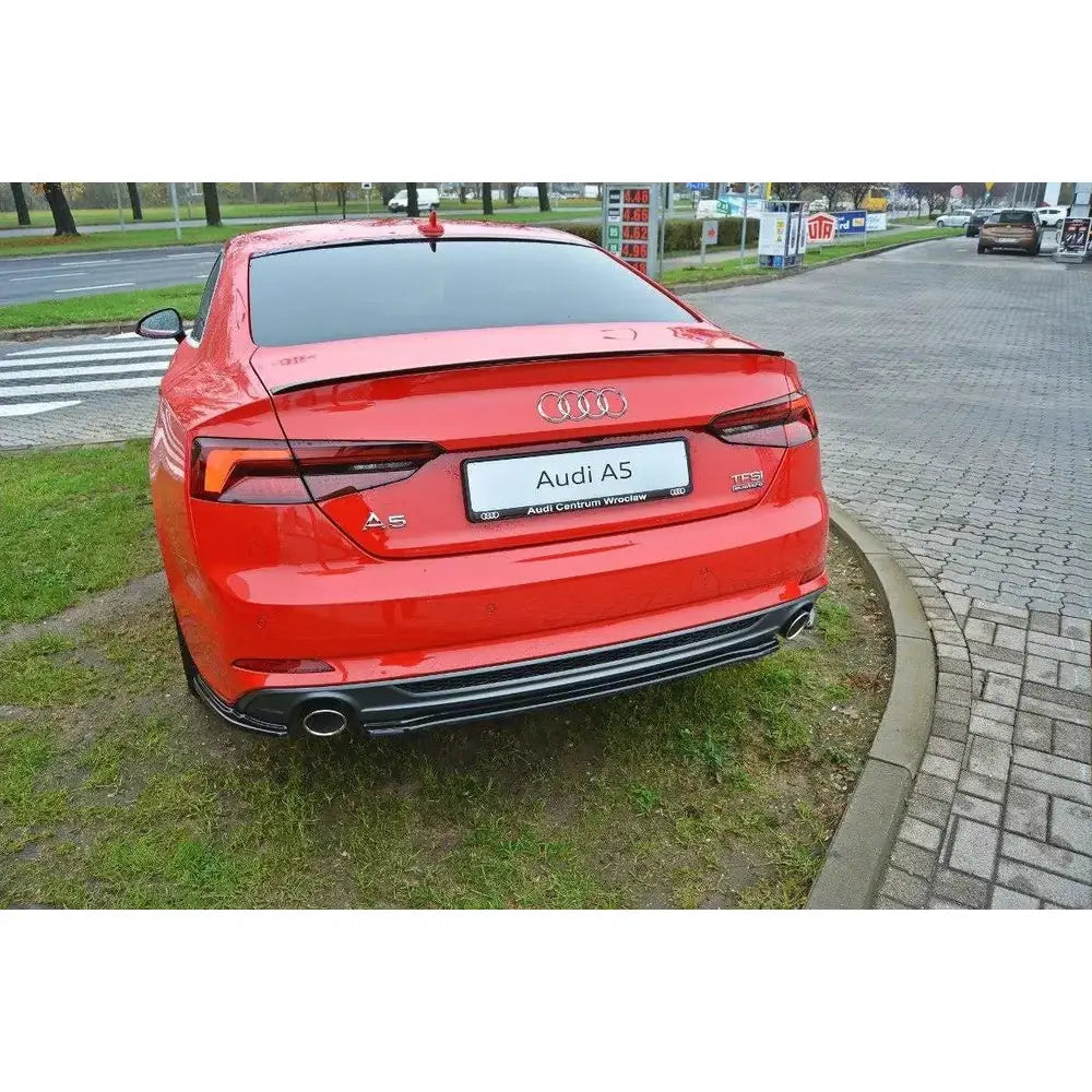 Sentersplitter Bak (uten Vertikale Finner) Audi A5 F5 S-line - 2