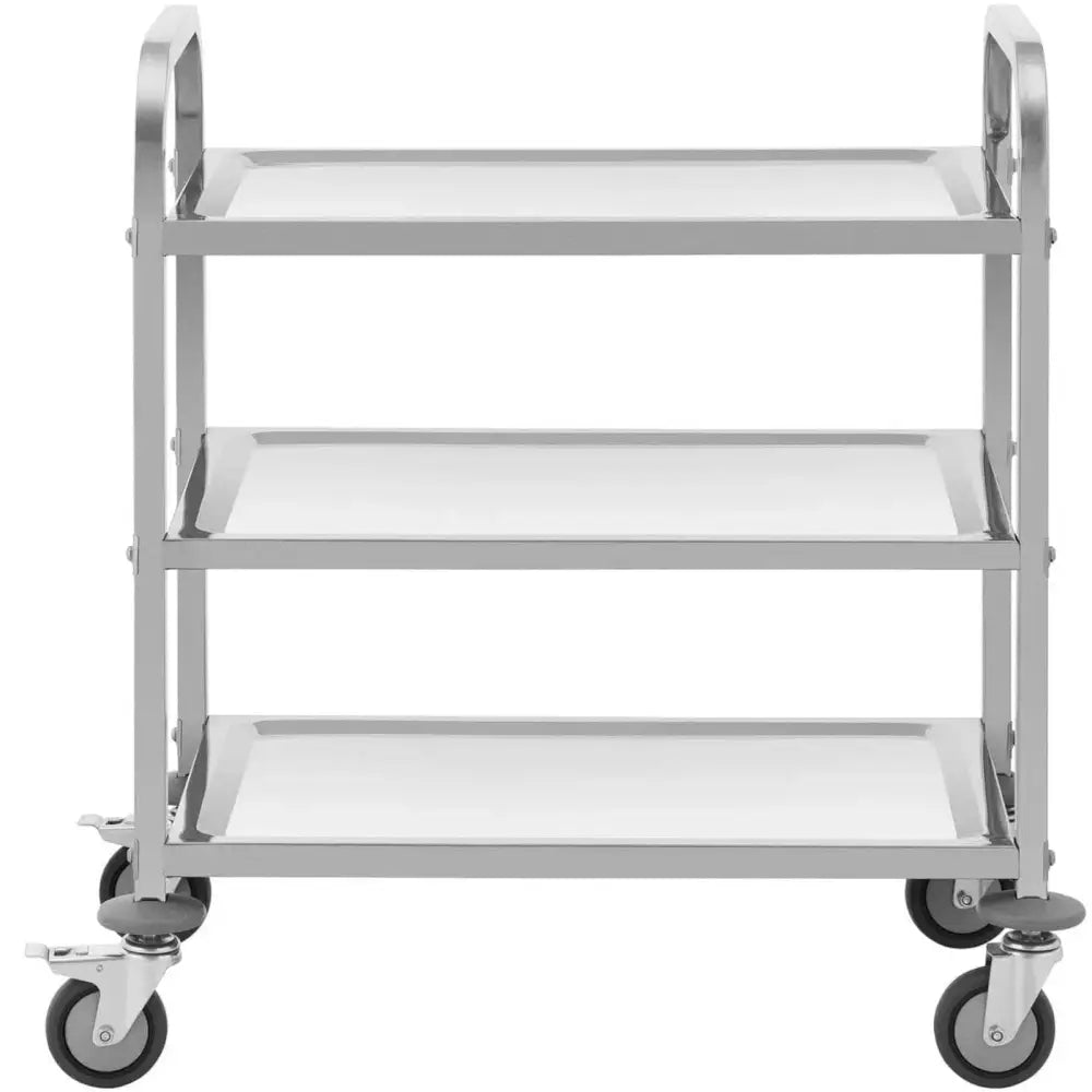 Serveringsvogn Med 3 Hyller 69 x 34 Cm Opp Til 81 Kg. - Produsentkode: 1020802 - 2