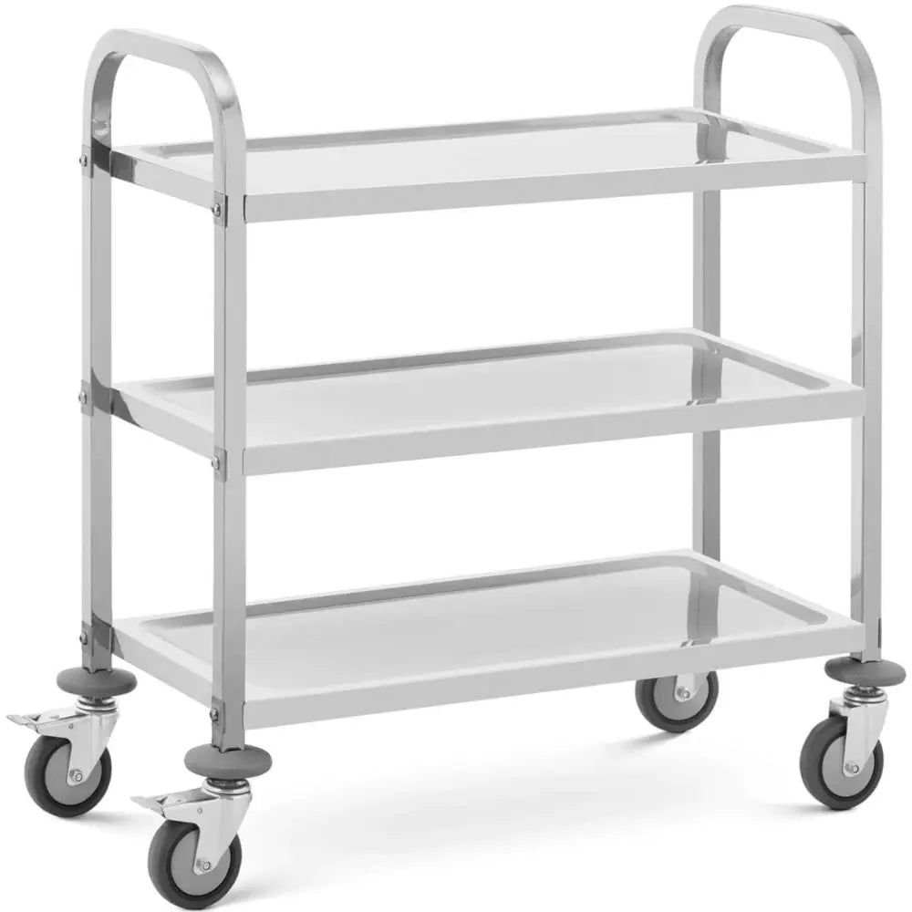 Serveringsvogn Med 3 Hyller 69 x 34 Cm Opp Til 81 Kg. - Produsentkode: 1020802 - 1