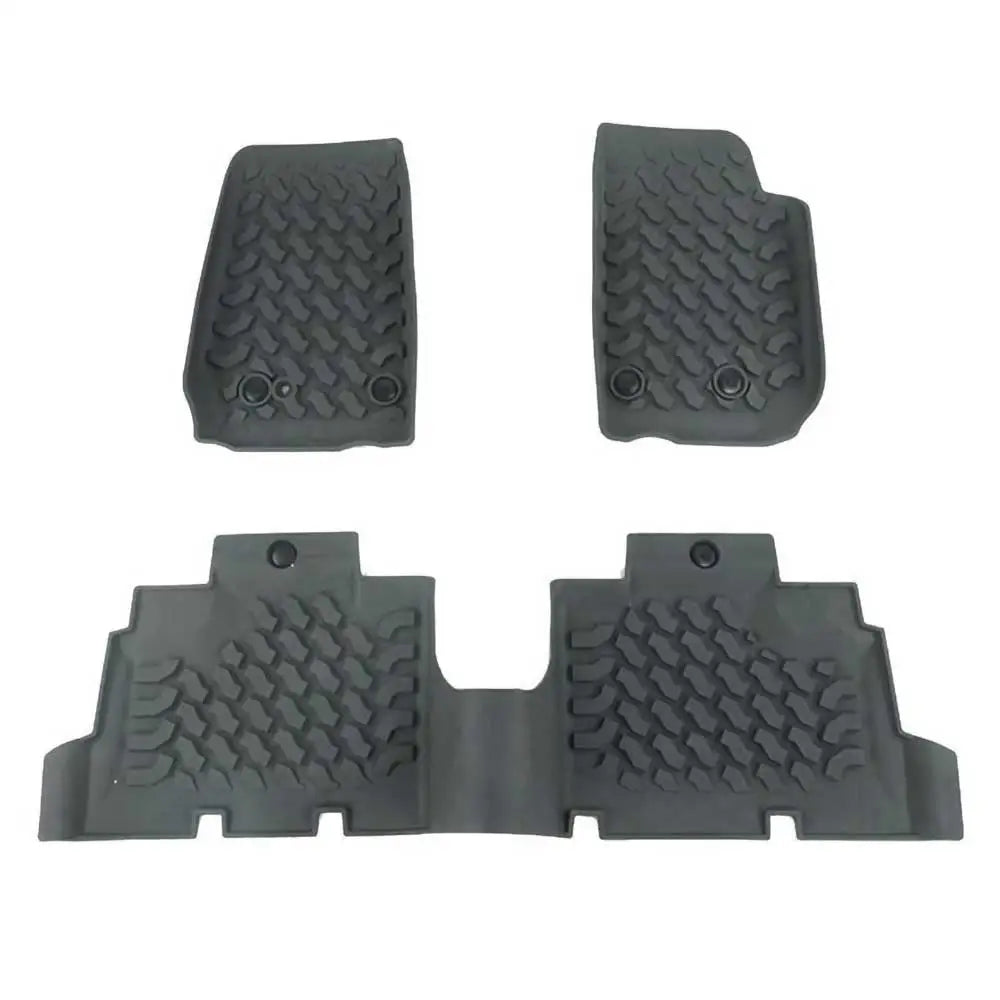 Sett med Gummimatter til Gulv - Jeep Wrangler Jk 4 d 07-18