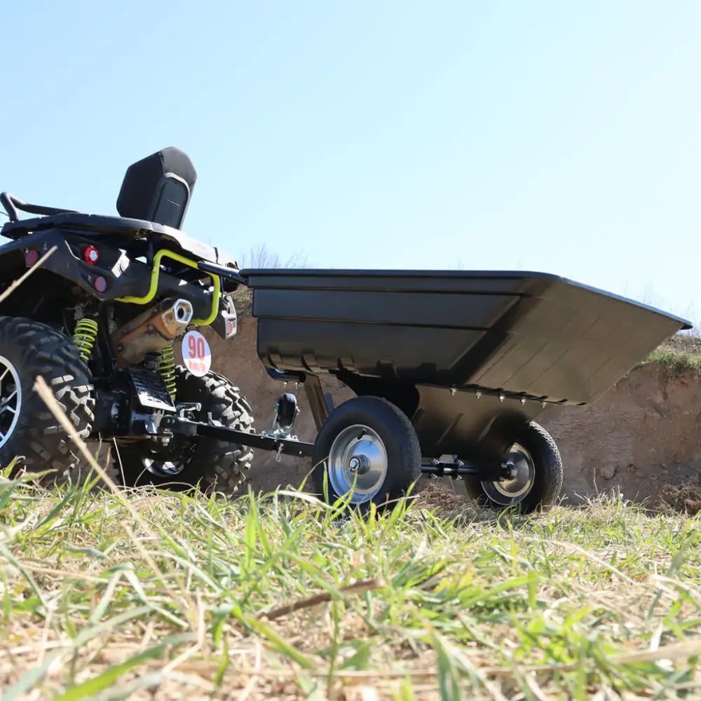 Shark Atv Henger Hage 150 Grønn (inkludert Tilhengerfeste) - 4