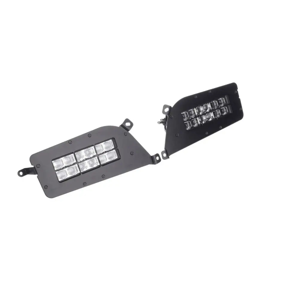 Shark Led Frontlykter For Polaris Atv Utv Med Baklykt 2 Stk - 4