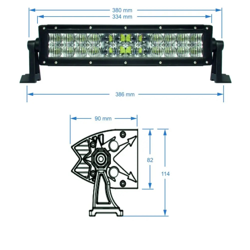 Shark Led Lysbjelke,5d,135’,72w - 3