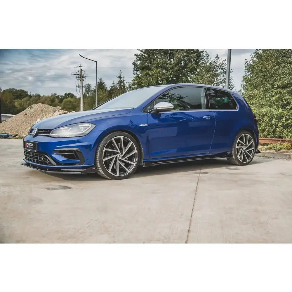 Side Flaps - Volkswagen Golf 7 r / R-line Facelift 17-20 - 4