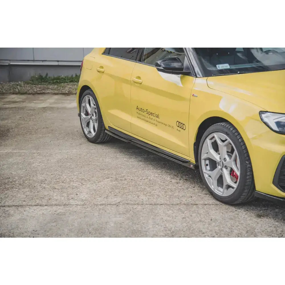 Side Skirts Diffusers Audi A1 S-line Gb - 6