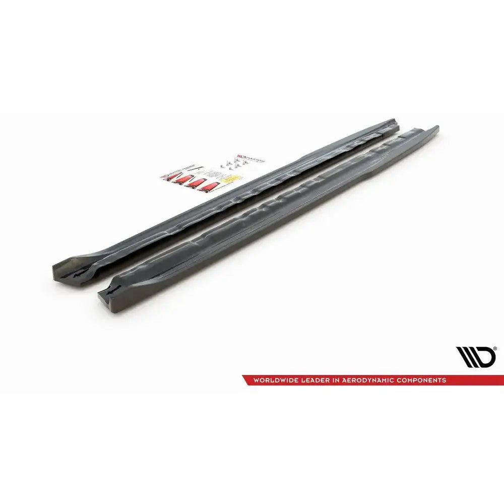 Side Skirts Diffusers Audi A1 S-line Gb - 7