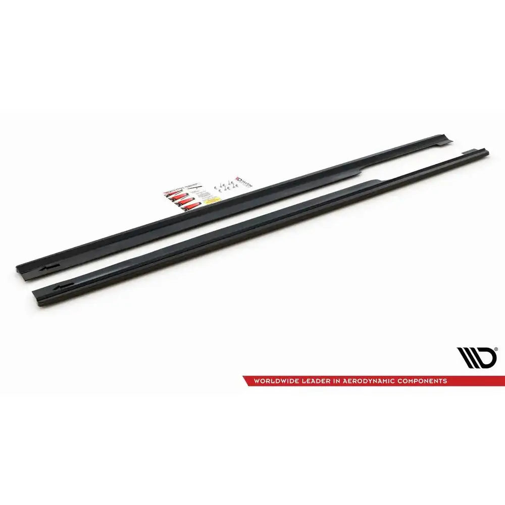 Side Skirts Diffusers Audi A8 Long D4 - 5