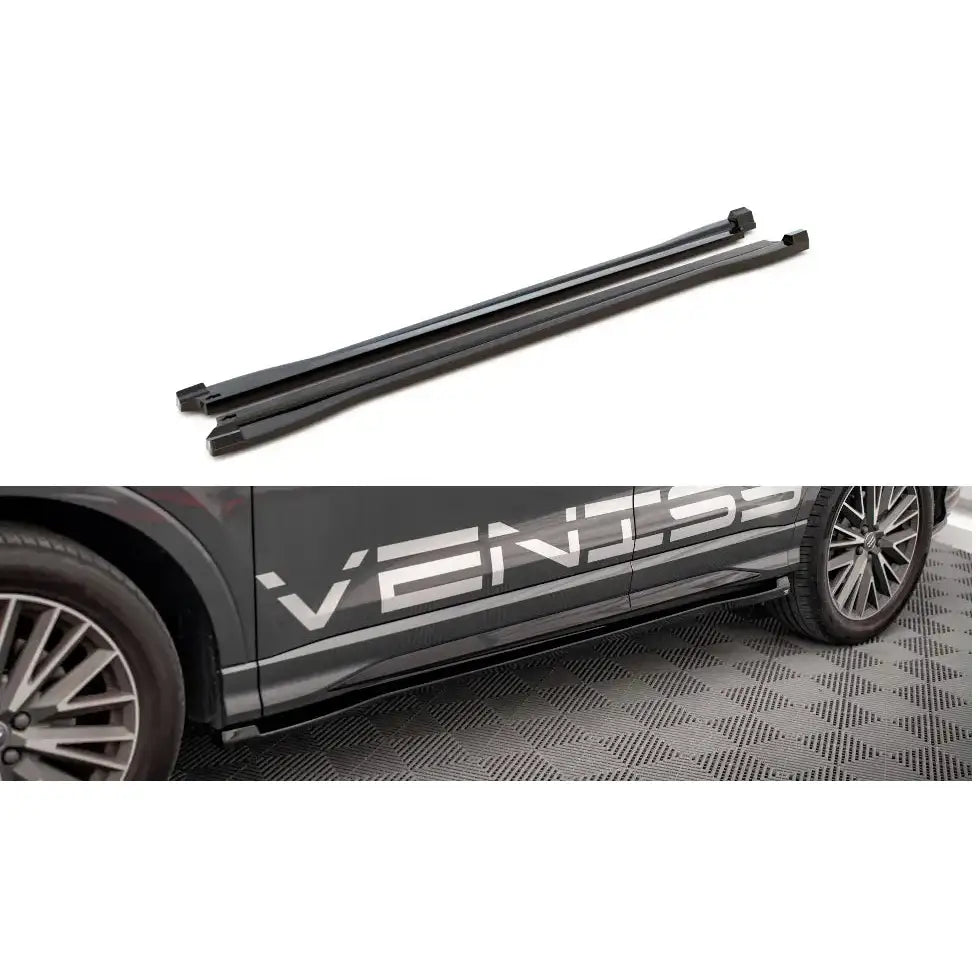 Side Skirts Diffusers Audi Q3 S-line F3 - 1