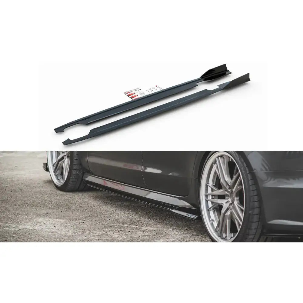 Side Skirts Diffusers Audi S6 / A6 S-line C7 Fl - 1