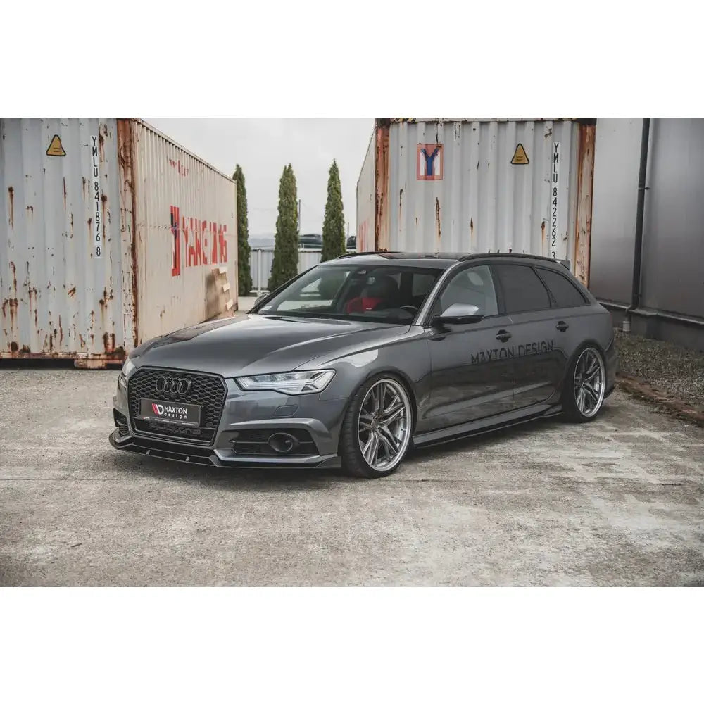 Side Skirts Diffusers Audi S6 / A6 S-line C7 Fl - 2