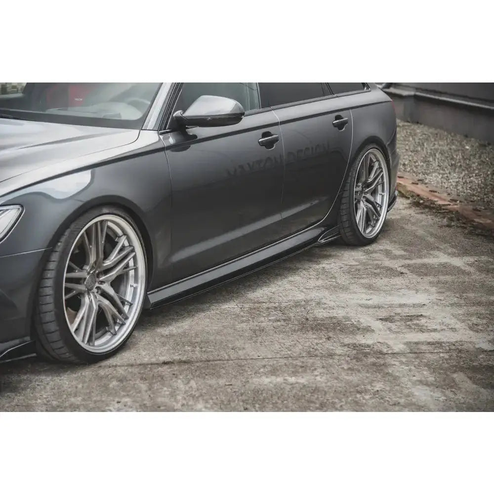 Side Skirts Diffusers Audi S6 / A6 S-line C7 Fl - 3