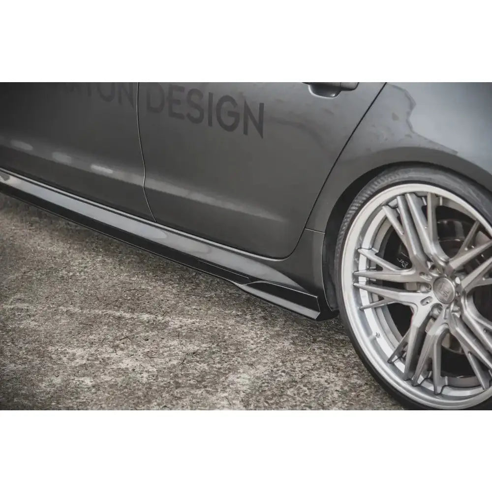 Side Skirts Diffusers Audi S6 / A6 S-line C7 Fl - 8