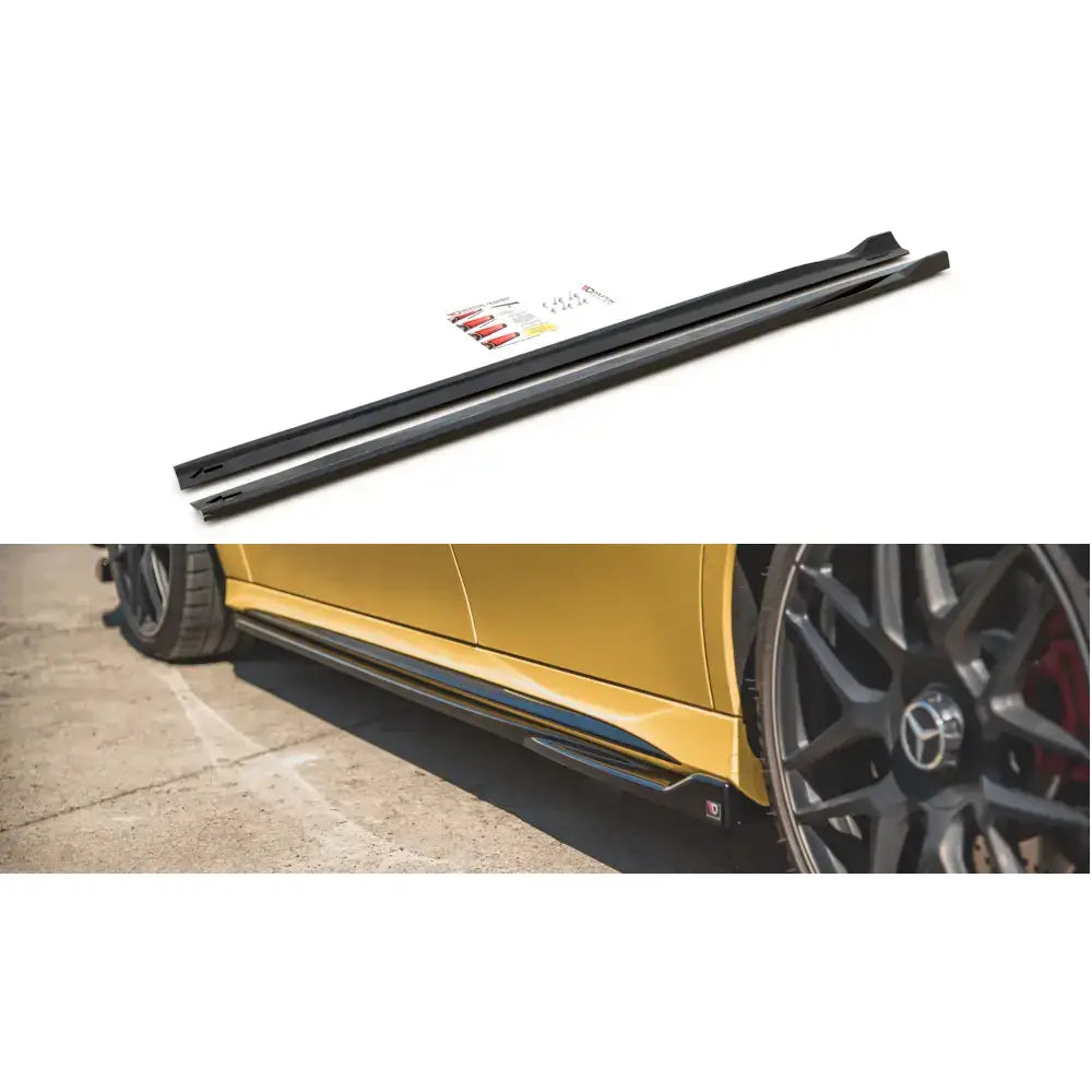 Side Skirts Diffusers Mercedes-amg a 45 s W177 - 1