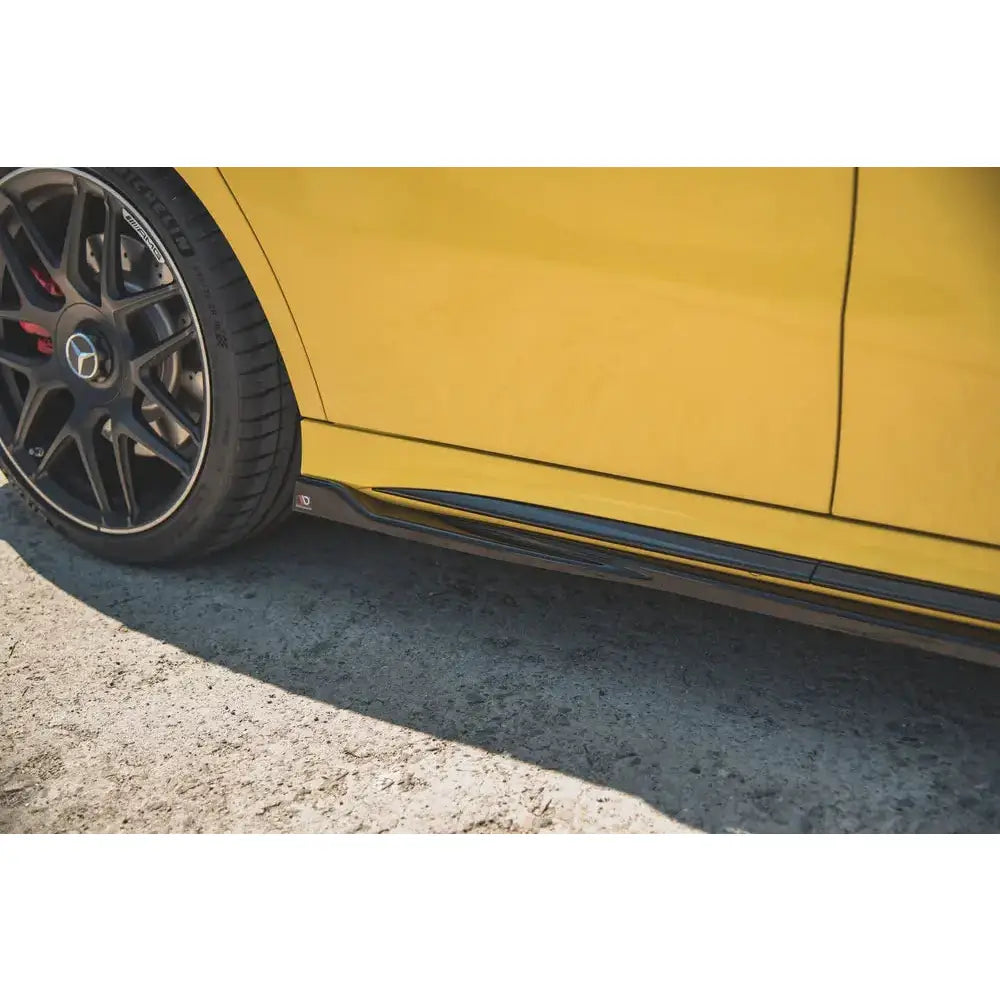 Side Skirts Diffusers Mercedes-amg a 45 s W177 - 2