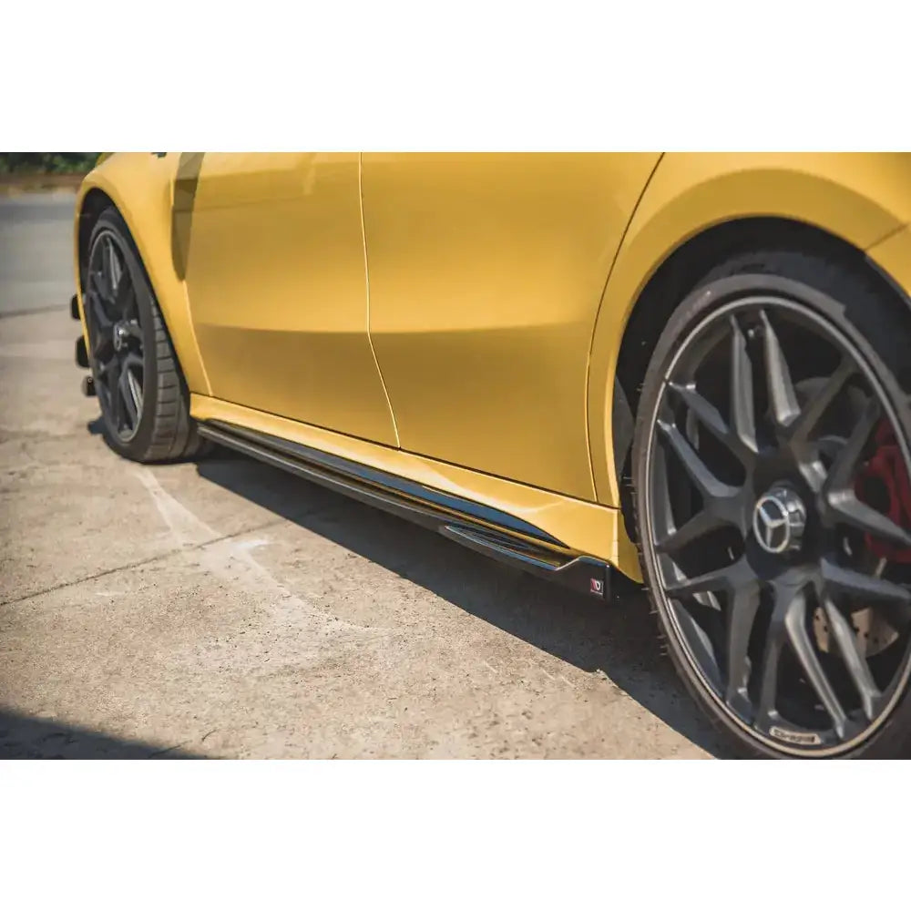 Side Skirts Diffusers Mercedes-amg a 45 s W177 - 4