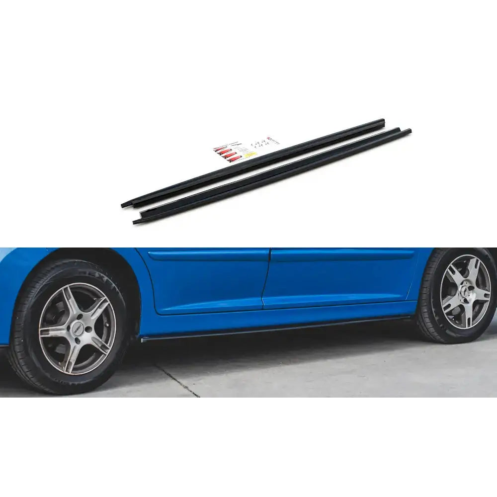 Side Skirts Diffusers Peugeot 207 Sport - 1