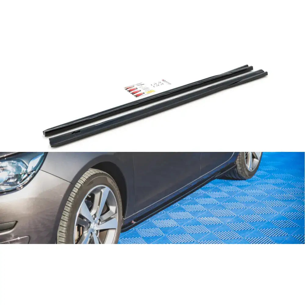 Side Skirts Diffusers Peugeot 308 Mk2 Facelift - 1