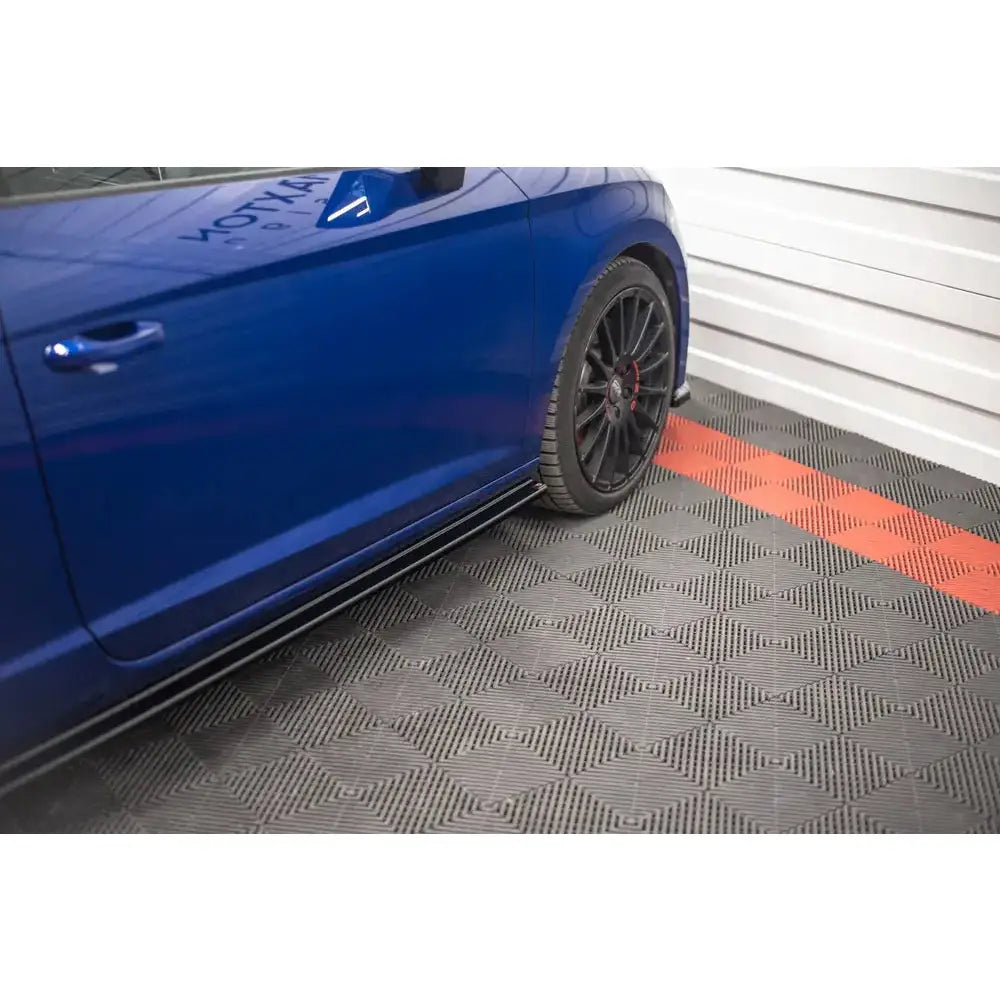 Side Skirts Diffusers Seat Leon Cupra / Fr Sc Mk3 / Mk3 Fl - 6