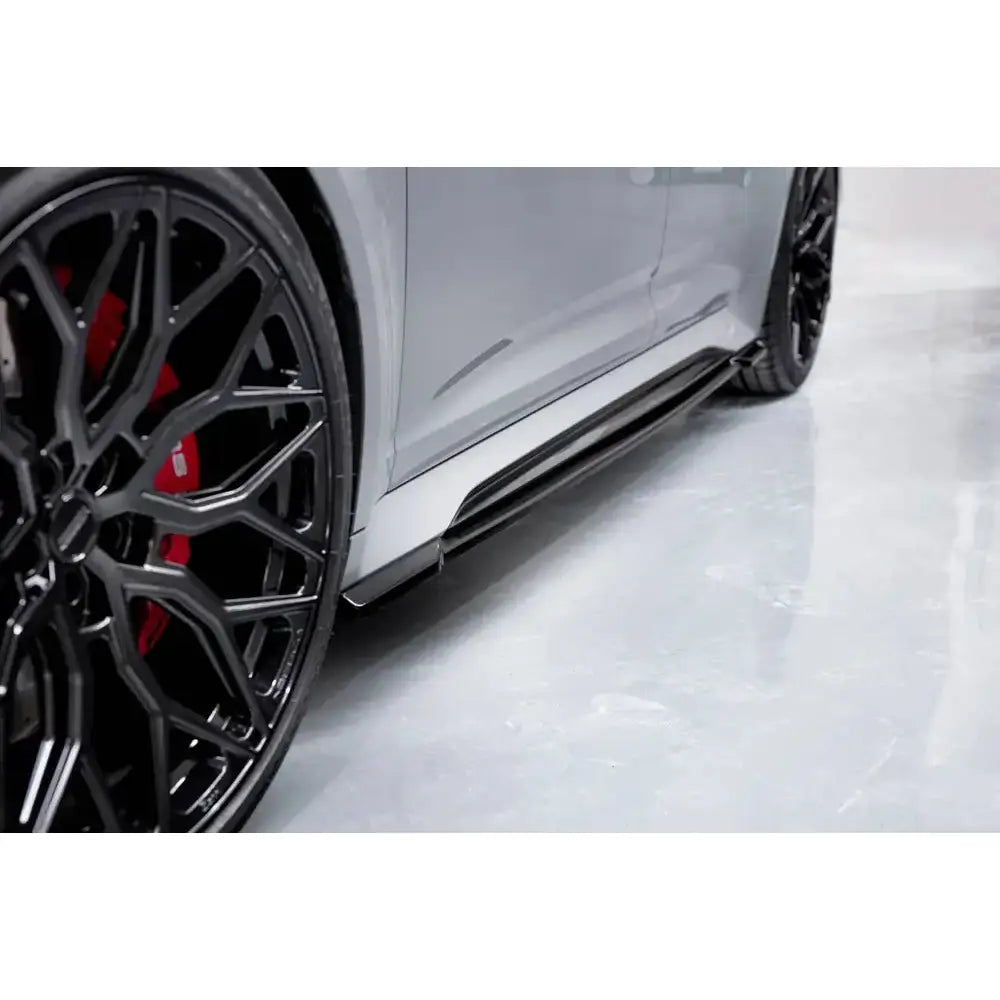 Side Skirts Diffusers V.1 Audi Rs6 C8 - 7