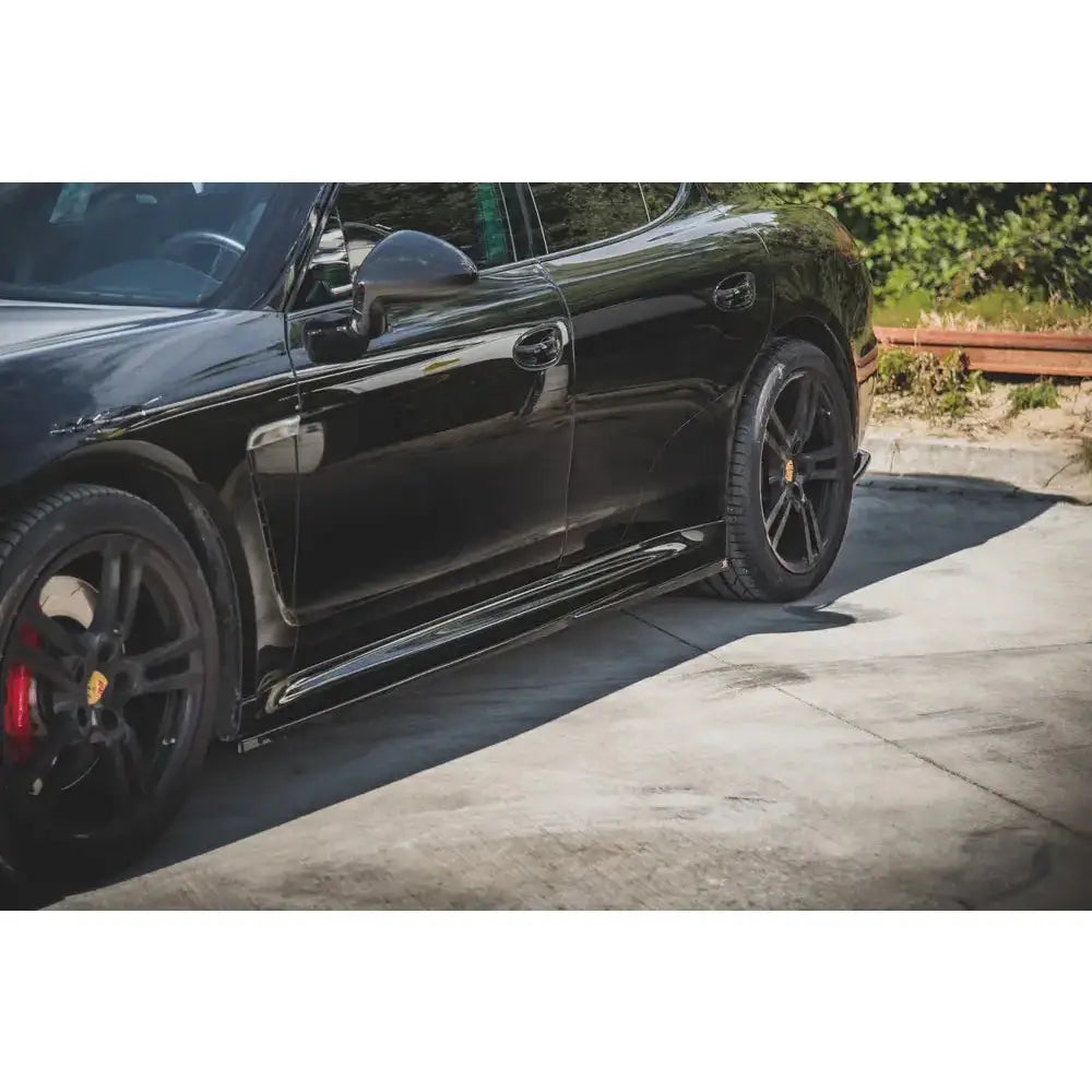 Side Skirts Diffusers V.1 Porsche Panamera Turbo 970 Facelift - 2