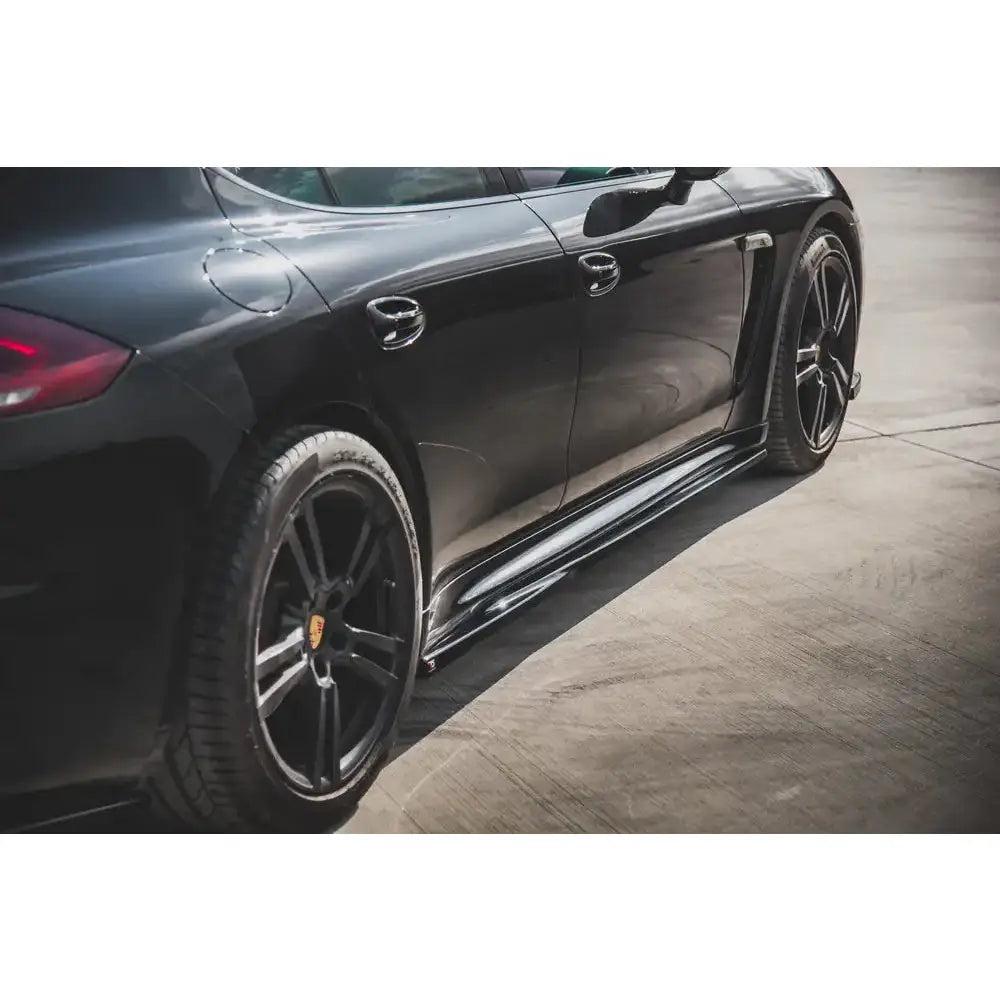 Side Skirts Diffusers V.1 Porsche Panamera Turbo 970 Facelift