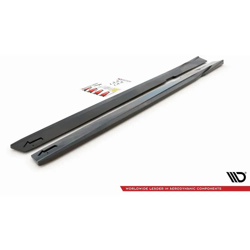 Side Skirts Diffusers V.1 Volvo S60 R-design Mk3 - 7