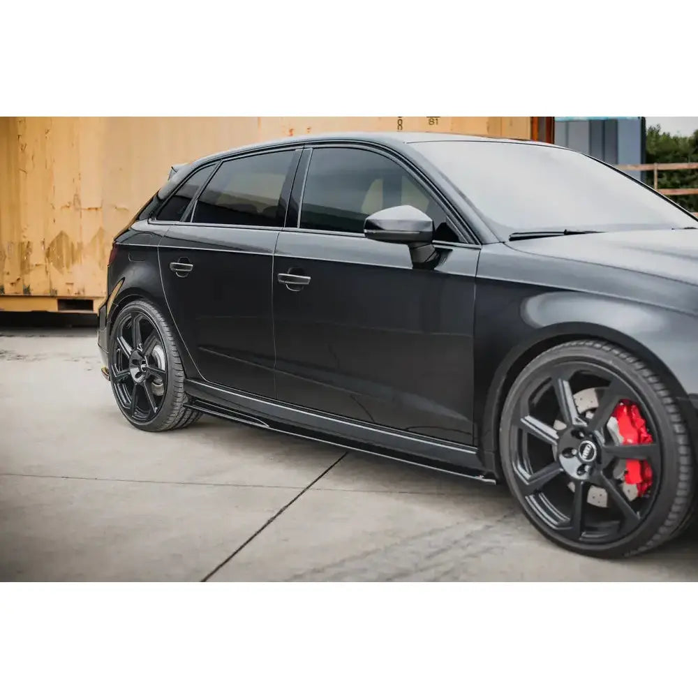 Side Skirts Diffusers V.2 Audi Rs3 8v Sportback Facelift - 4