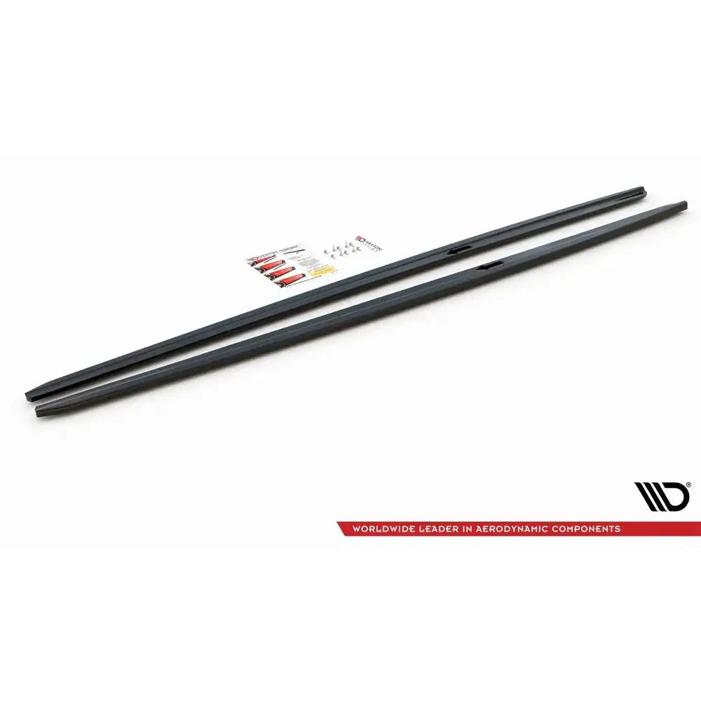 Side Skirts Diffusers V.2 Bmw 5 F10/f11 M-pack - 8