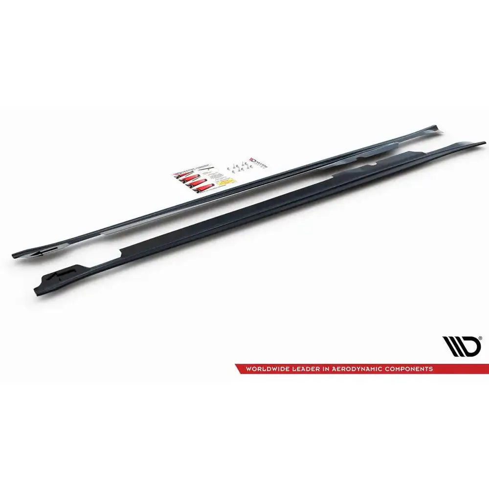 Side Skirts Diffusers V.2 Porsche Panamera Turbo 970 Facelift