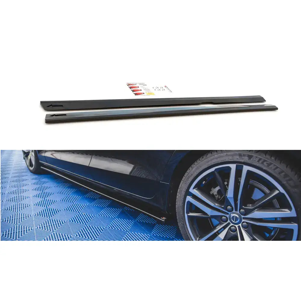 Side Skirts Diffusers V.2 Volvo S60 R-design Mk3 - 1