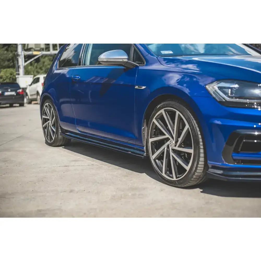 Side Skirts Diffusers V.4 Vw Golf 7 r Gti Facelift - 2