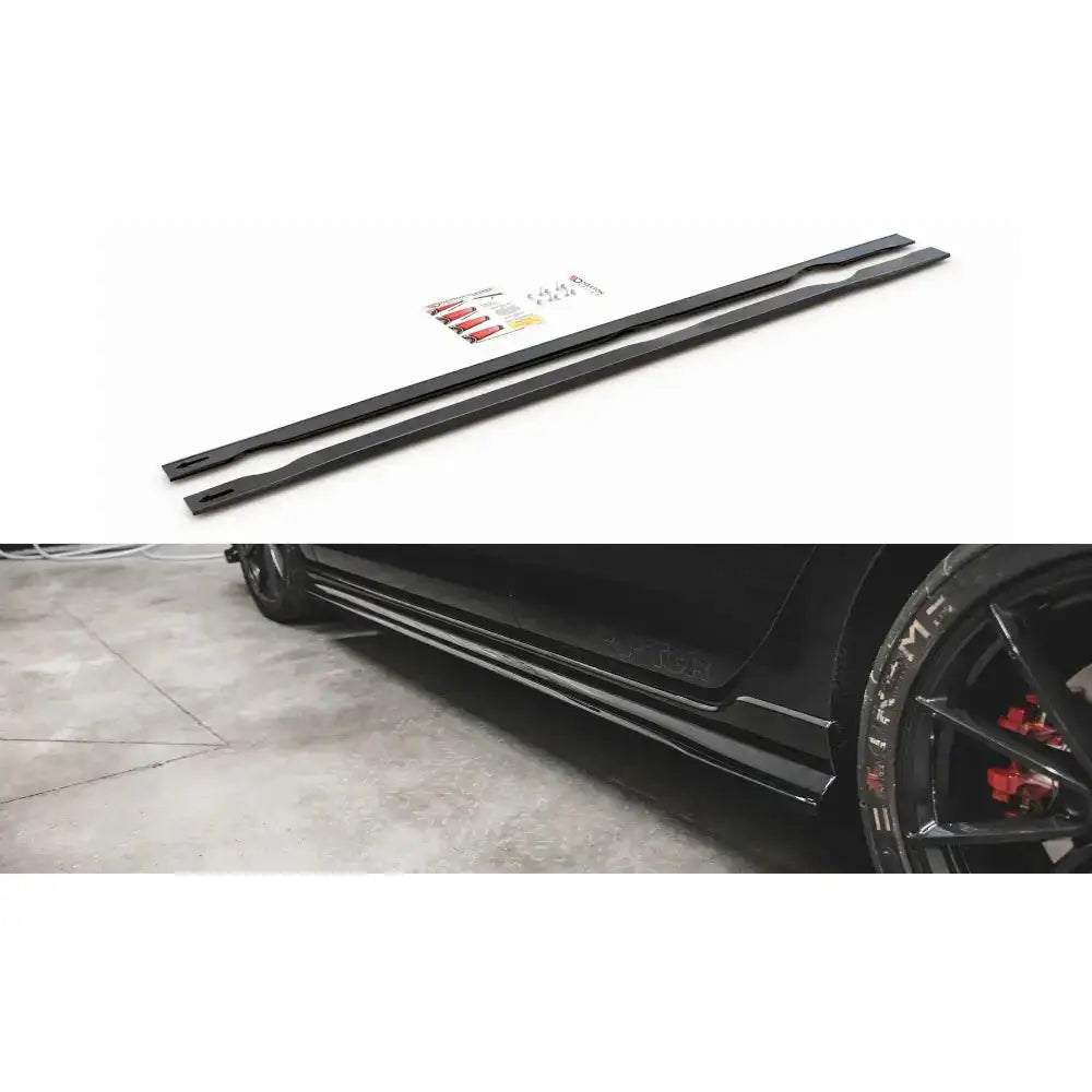 Side Skirts Diffusers Vw Golf 7 Gti Tcr - 1