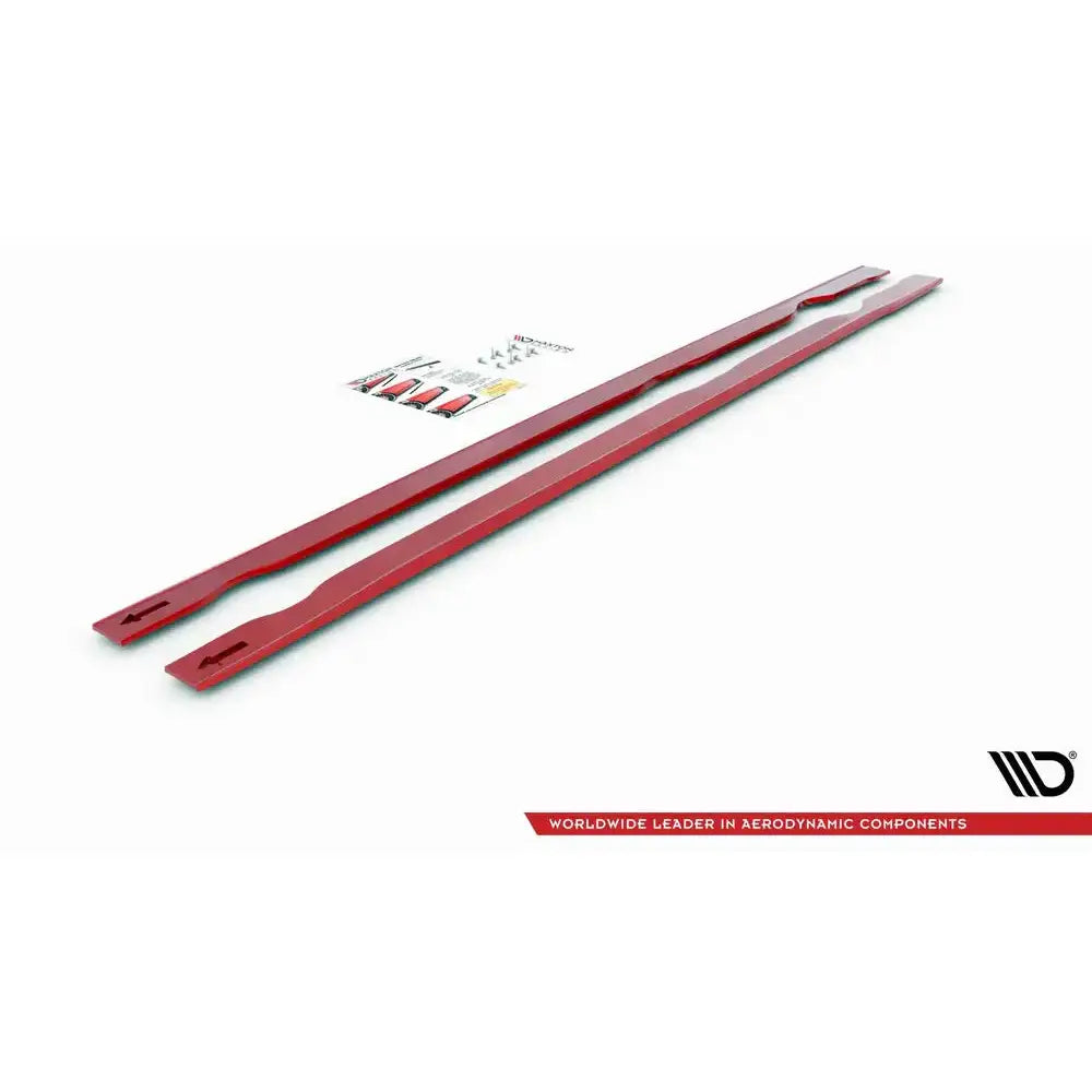 Side Skirts Diffusers Vw Golf 7 Gti Tcr - 12