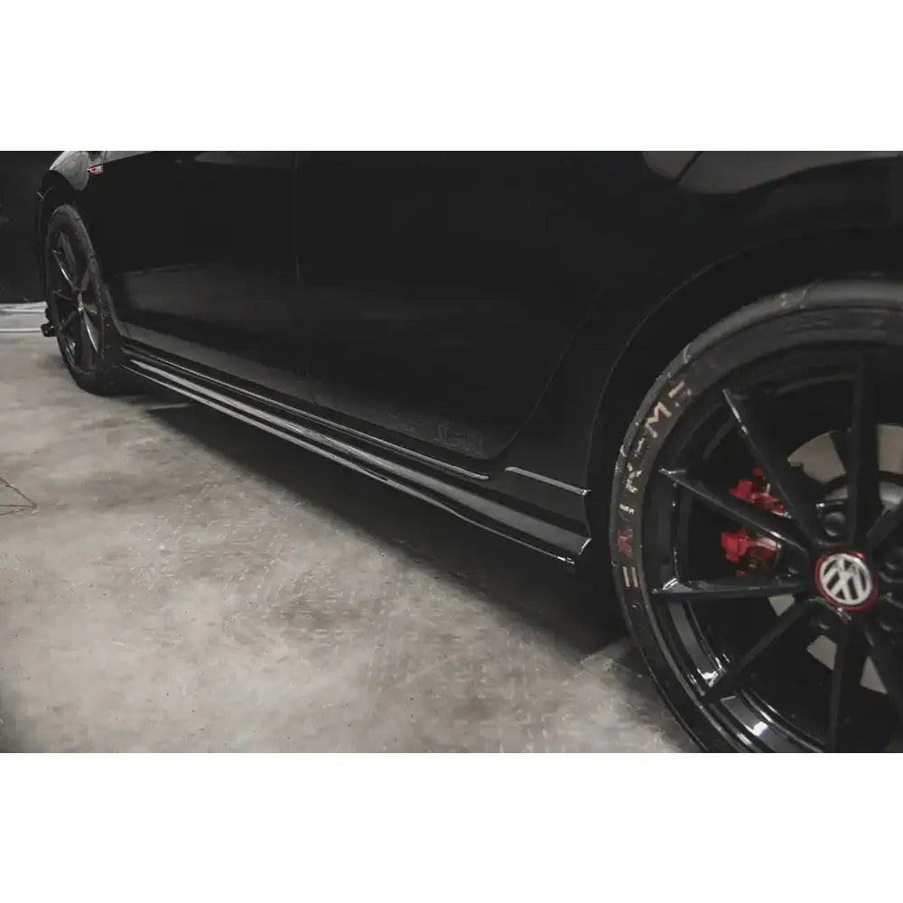 Side Skirts Diffusers Vw Golf 7 Gti Tcr - 4