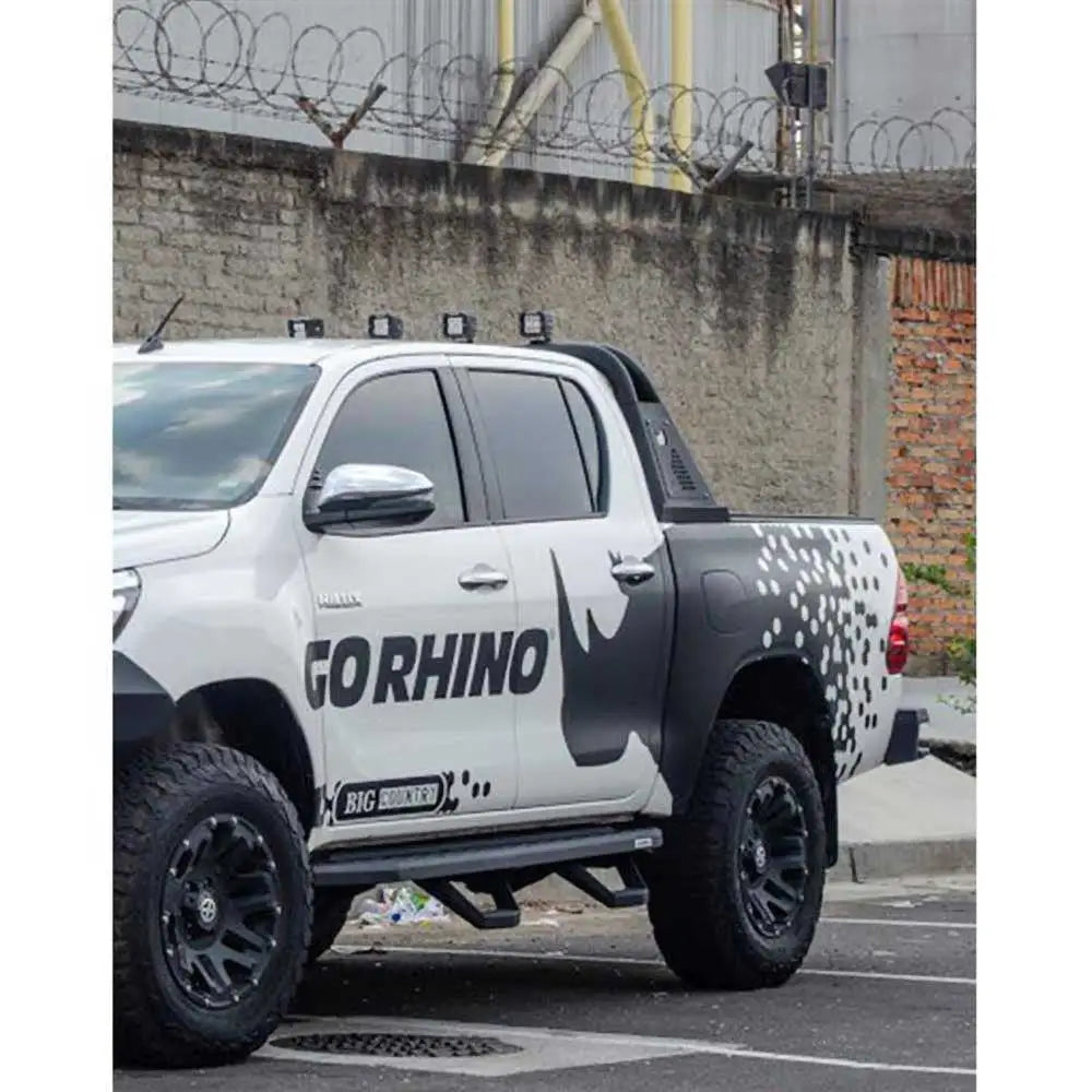 Side Trinn Go Rhino Dominator D2 - Toyota Hilux Revo 20-