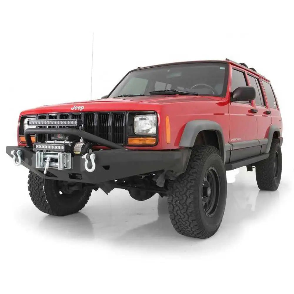 Sidebeskyttelse Rock Sliders Smittybilt Xrc - Jeep Cherokee Xj 84-01 - 9