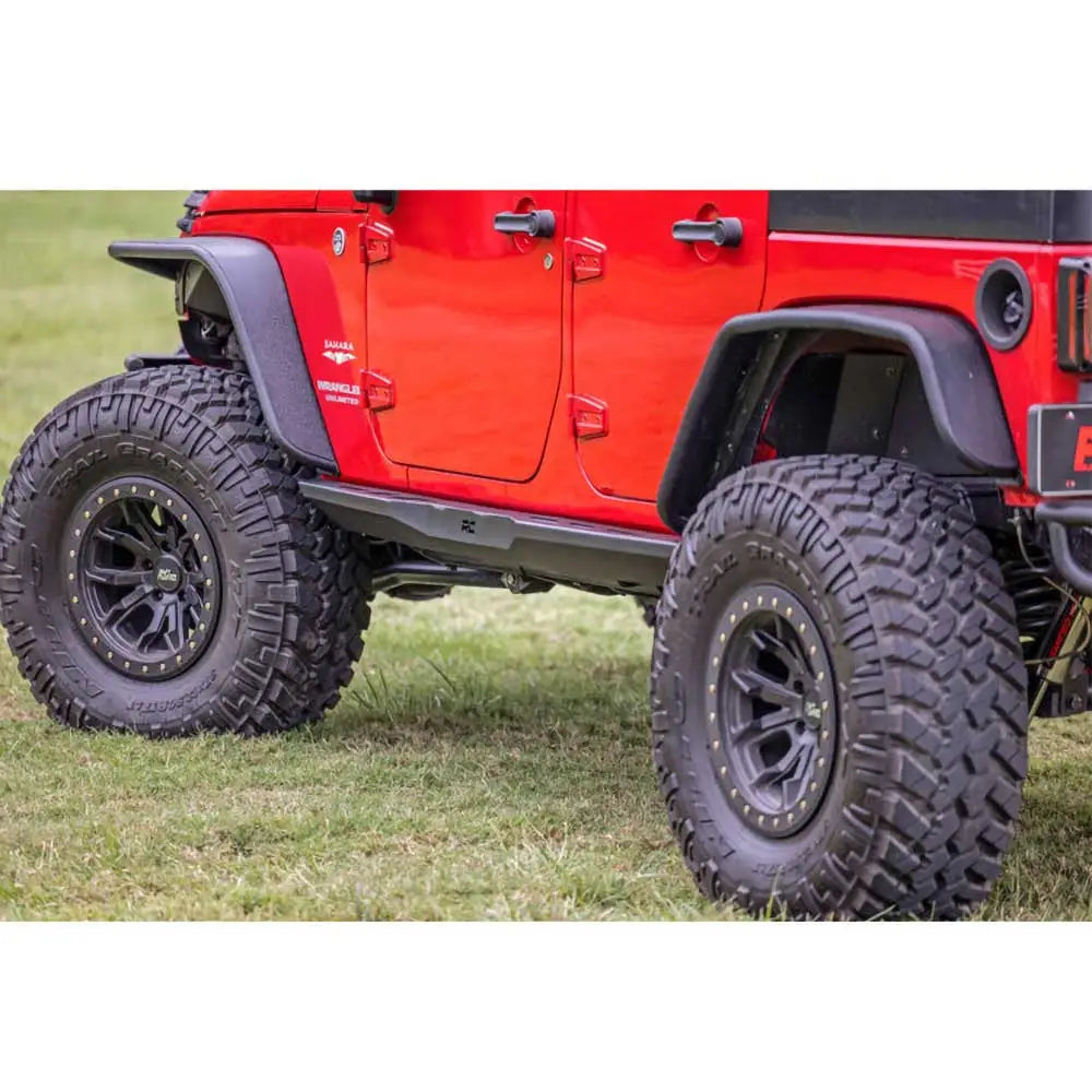 Siderør Rock Sliders Rough Country - Jeep Wrangler Jk 4 d 07-18 - 4