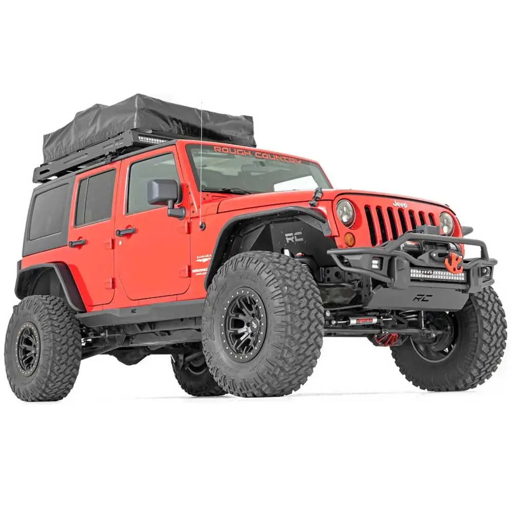 Siderør Rock Sliders Rough Country - Jeep Wrangler Jk 4 d 07-18 - 8