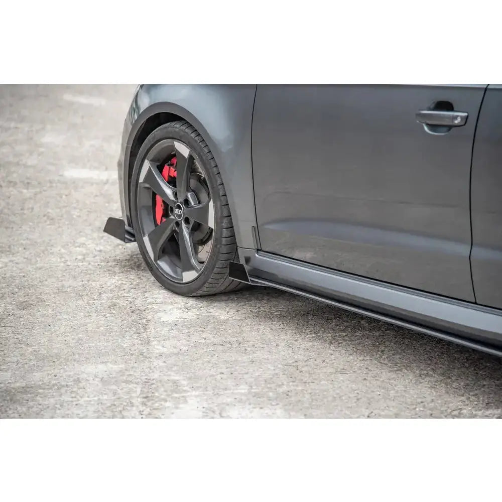 Sideskjørt Diffusere Racing + Flaps Audi Rs3 8v Sportback - 3