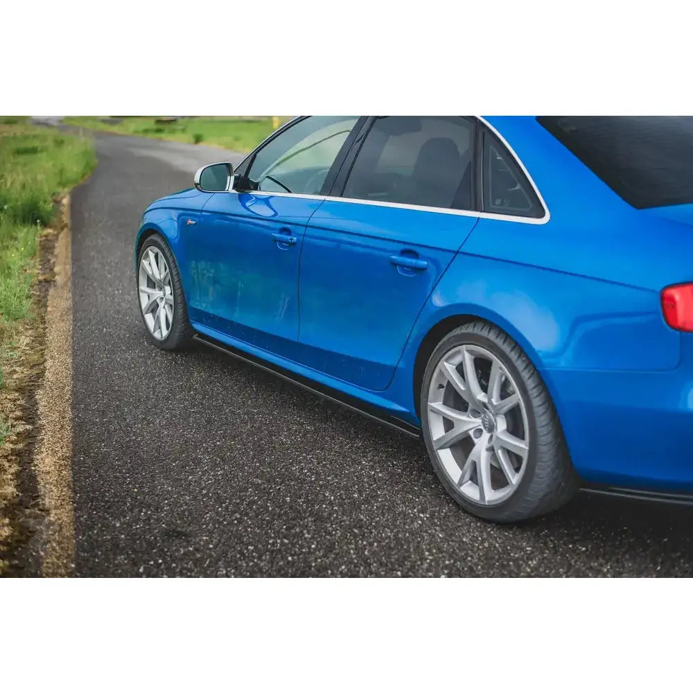 Sideskjørt Diffusers Audi S4 / A4 / A4 S-line B8 / B8 Fl - 5