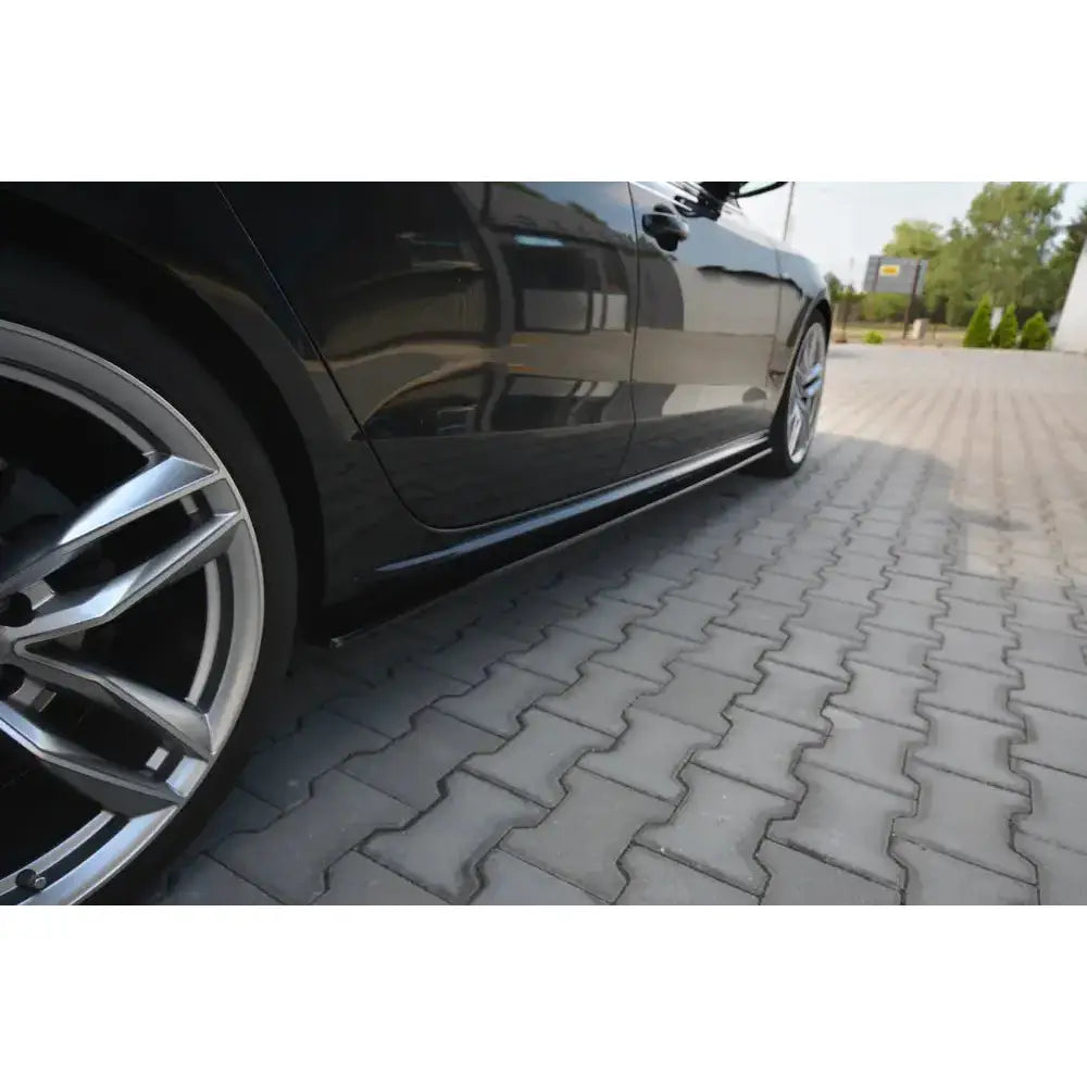 Sideskjørt Diffusers Audi S5 / A5 / A5 S-line 8t / 8t Fl Sportback Textur - 3