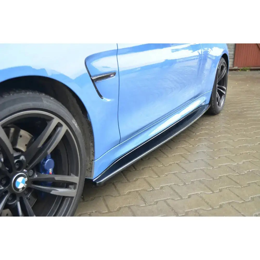 Sideskjørt Diffusers Bmw M4 F82 Karbon - 4