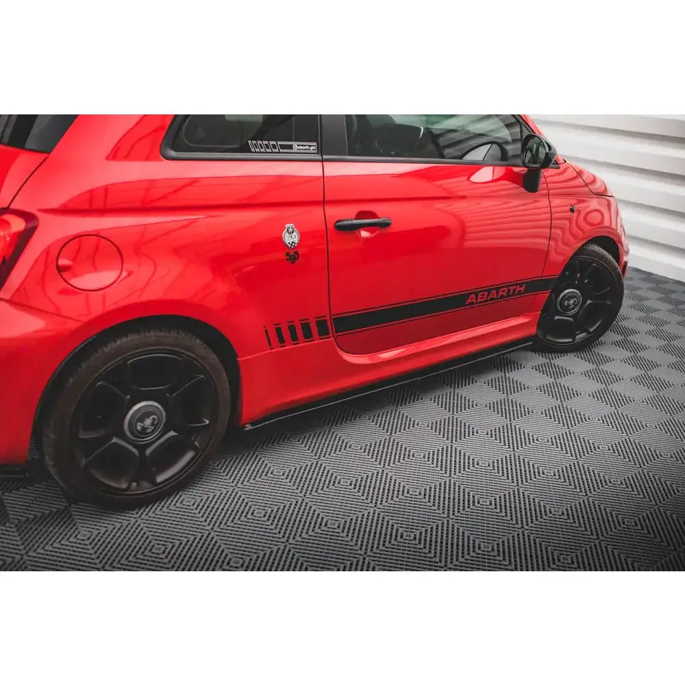 Sideskjørt Diffusers Fiat 500 Abarth Mk1 Facelift