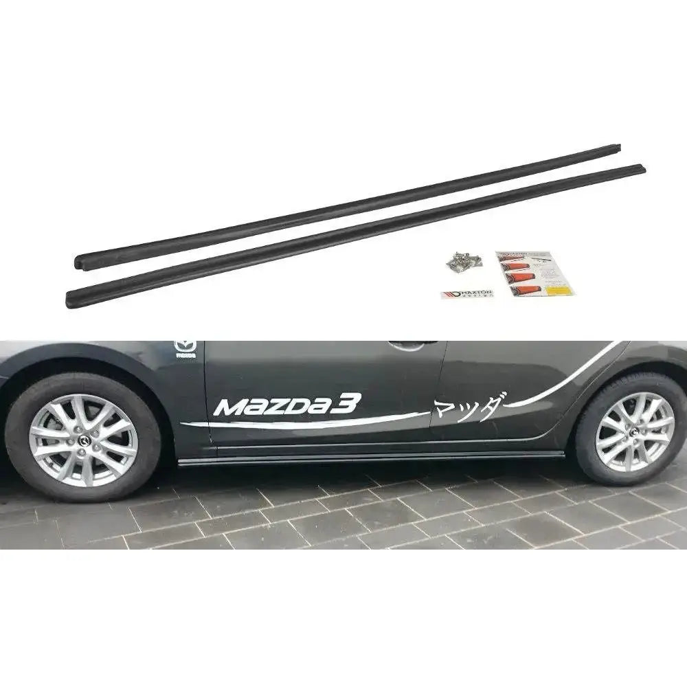 Sideskjørt Diffusers Mazda 3 Bm (mk3) Facelift - 1