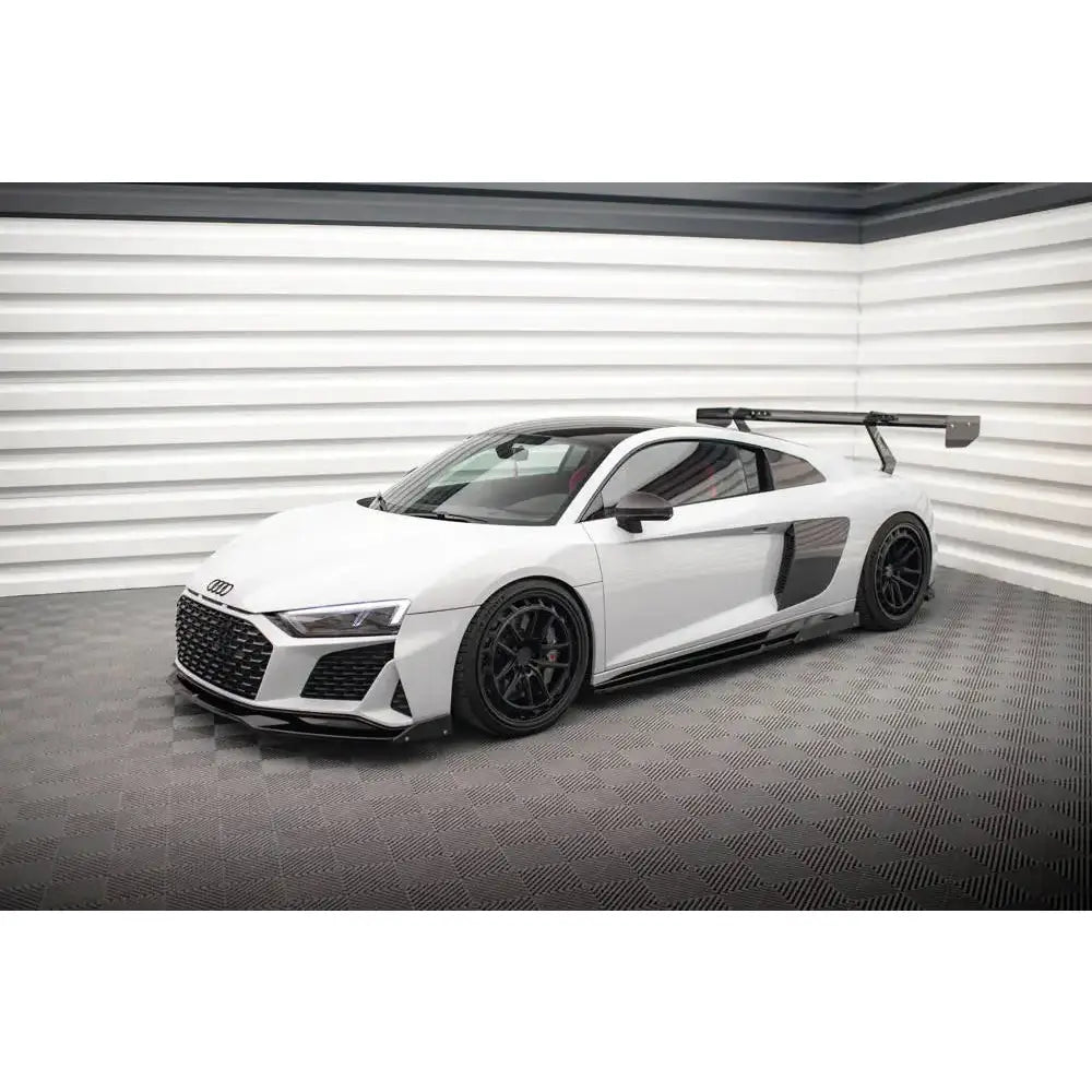 Sideskjørt Lepper Audi R8 18-23 Mk2 Facelift - V.2 + Flaps - 5