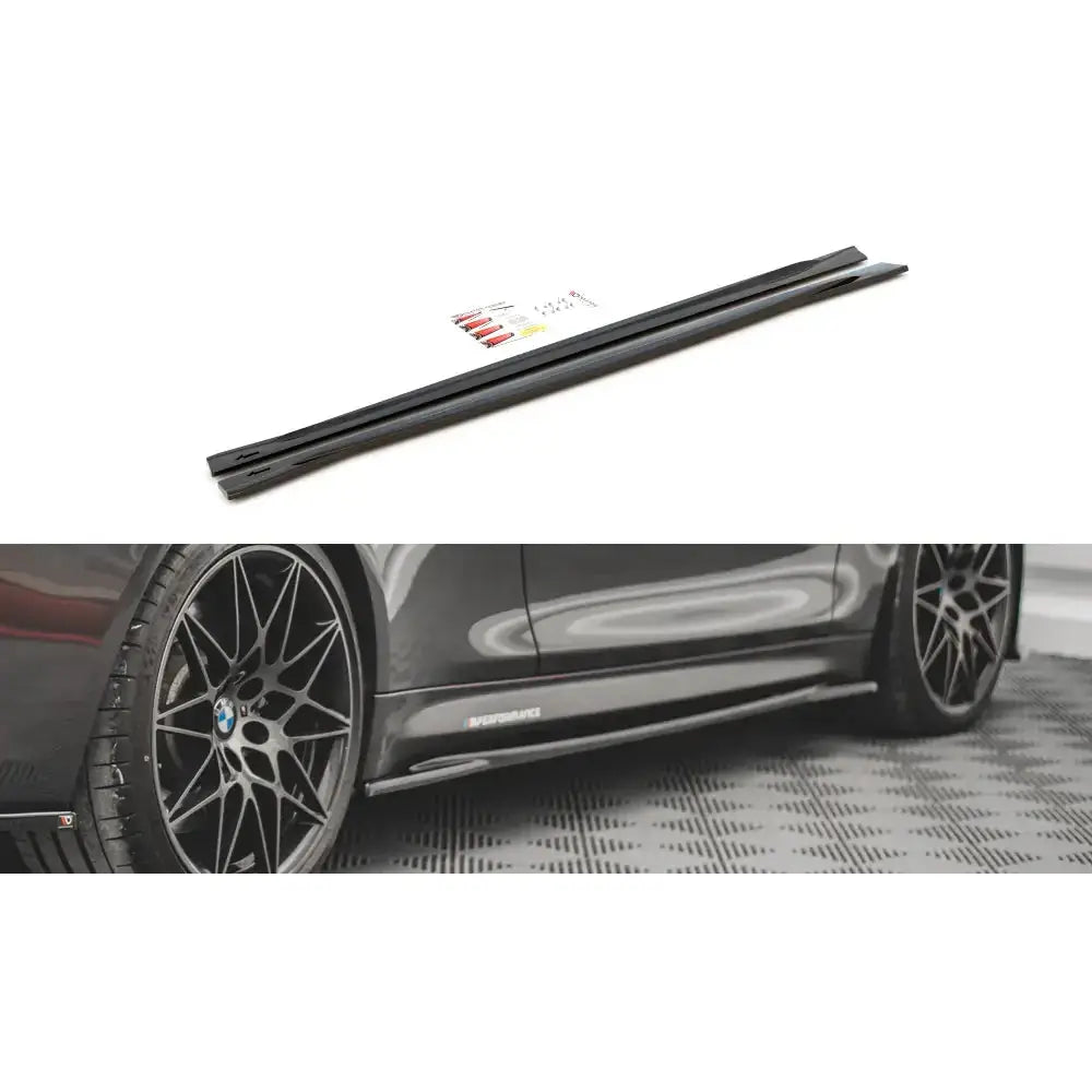 Sideskjørt Lepper Bmw M4 F82 14- - 1