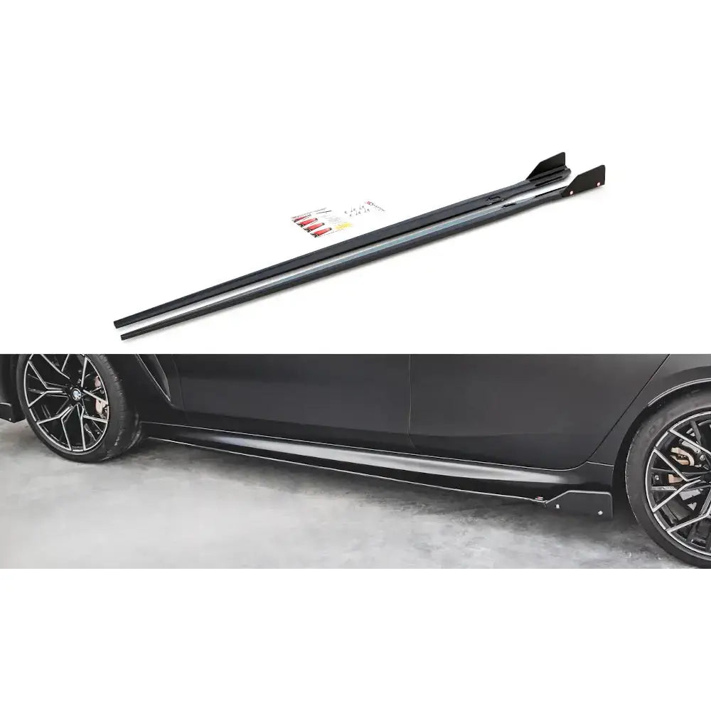 Sideskjørt Lepper + Flaps V.1 Bmw M8 Gran Coupe F93 19- - 1